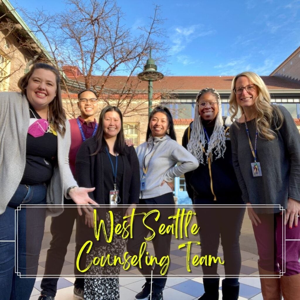 West Seattle Counseling Team Photo